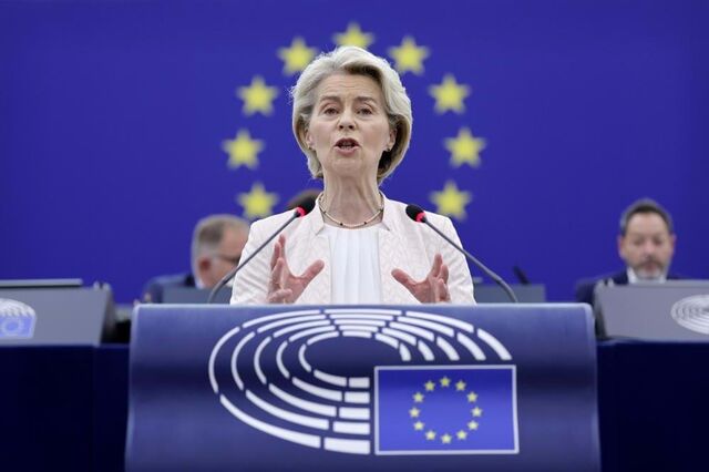 Von der Leyen promete não aceitar polarização e destruição da UE por extremistas