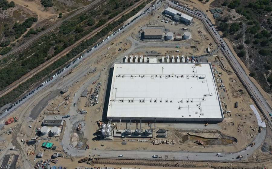 O primeiro edifício da Start Campus em Sines já está em fase de testes dos sistemas.