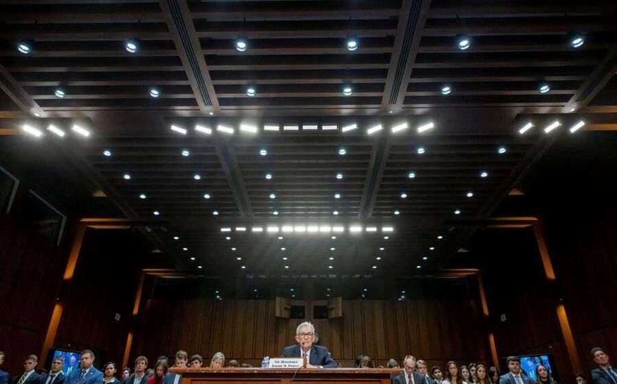 Jerome Powell, Fed, no Senado dos EUA