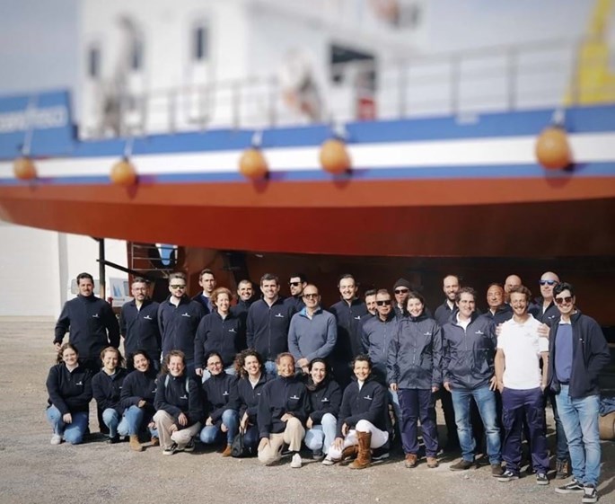 A equipa da Oceano Fresco.