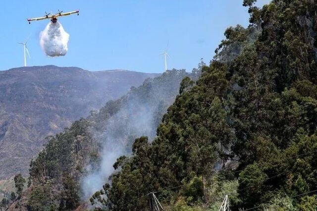 Fogo na Madeira está controlado e em fase de rescaldo 