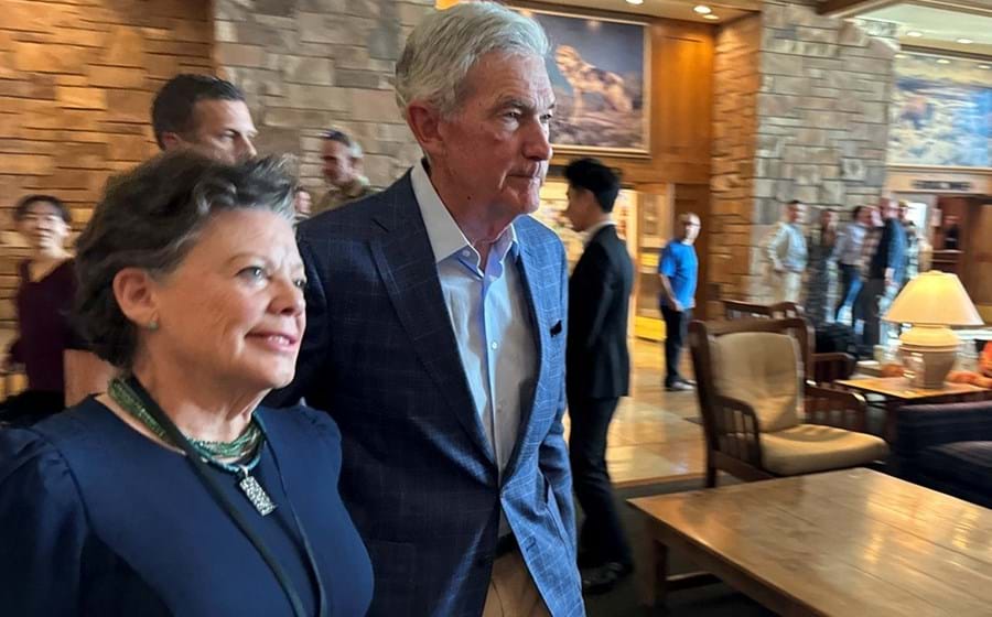 O presidente da Fed, Jerome Powell, discursou na sexta-feira no simpósio de Jackson Hole. Era um dos momentos mais aguardados pelos mercados.