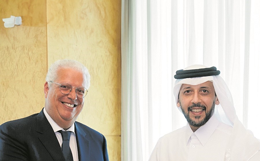 Pedro Reis esteve reunido com Mansoor bin Ibrahim Al-Mahmoud, CEO da Qatar Investment Authority.