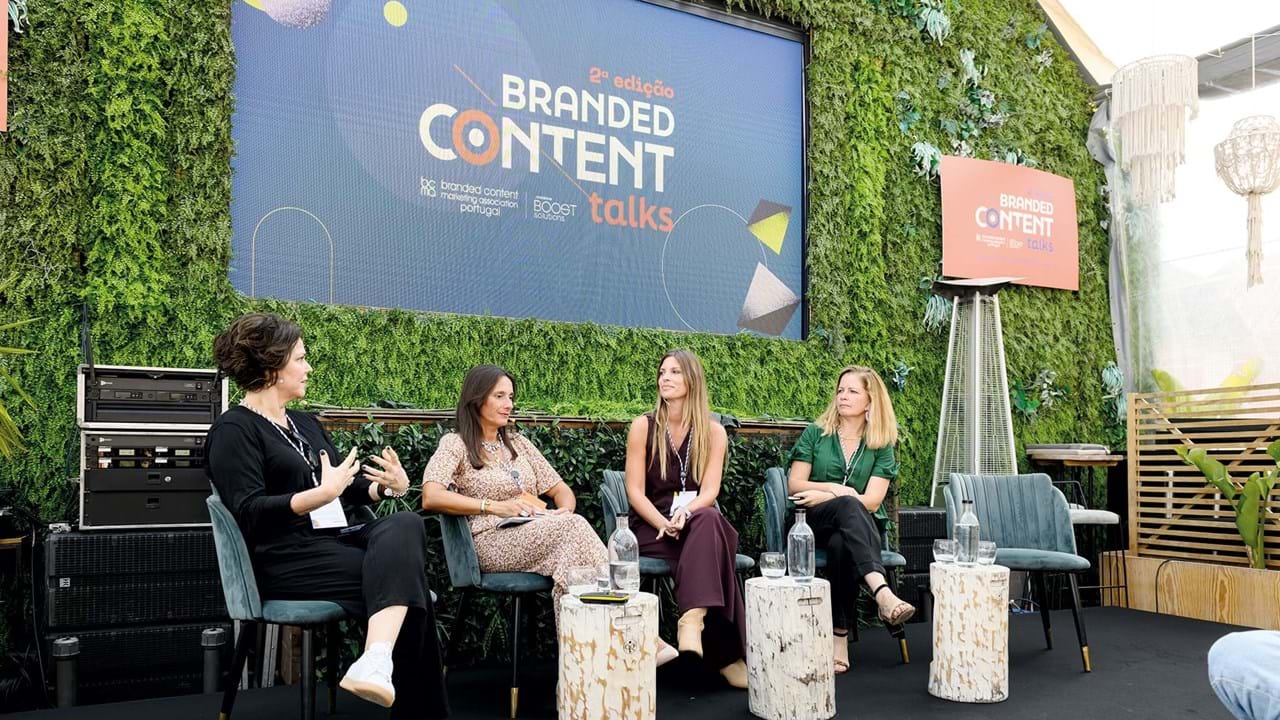 Da esquerda para a direita, Patrícia Weiss, Teresa Abecassis Burnay, Janin Moreira e Carla Silveira