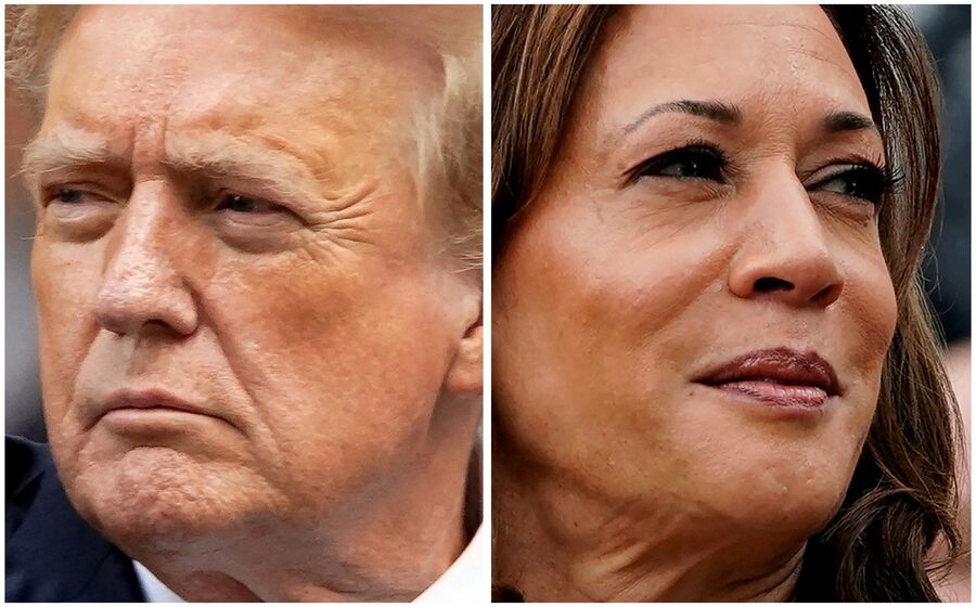 Donald Trump, Kamala Harris