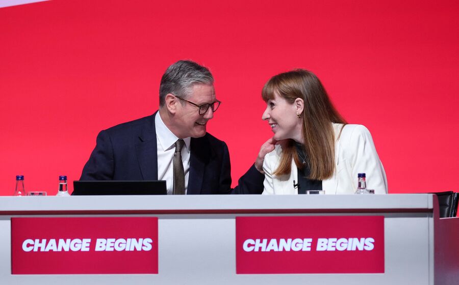 Keir Starmer e Angela Rayner
