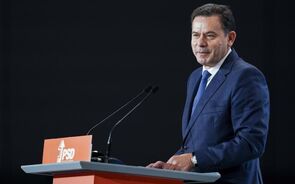 Luís Montenegro no 42.º Congresso do PSD em Braga em outubro de 2024