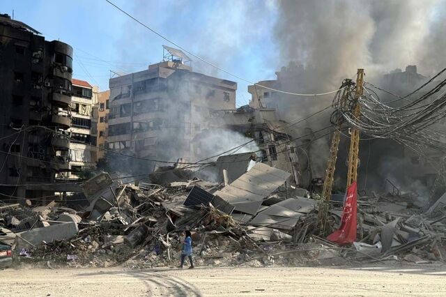 Israel ataca coração de Beirute e provoca sete mortos