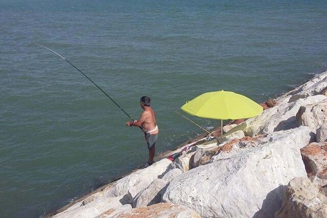 Paragrafino Pescada elabora um trocadilho: o pescado mora ao lado