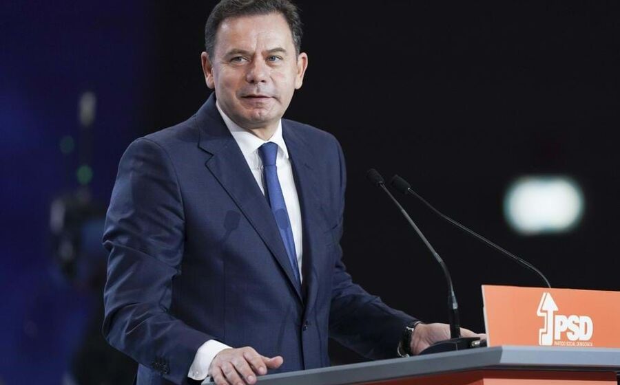 Luís Montenegro no 42.º Congresso do PSD em Braga em outubro de 2024