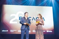 Fernando Alvim e Maria João Bastos foram os apresentadores da Gala, no Salão Preto e Prata