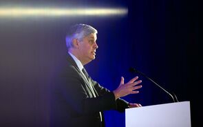 Mário Centeno na Conferência Banca do Futuro em novembro de 2024