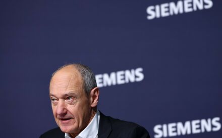 O CEO da Siemens apela a que a regulação seja mais simples, com o risco da 