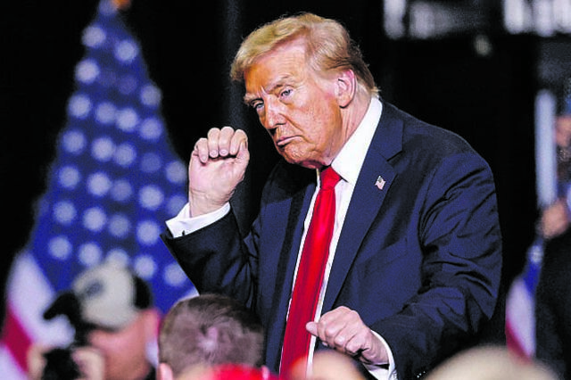 Trump poderá impor tarifas de quase 40% sobre a China no início de 2025