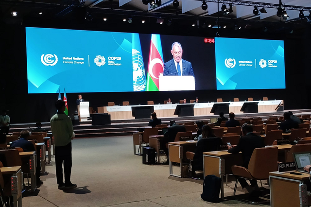 Portugal sobe ao palco da COP29 para pedir mais dinheiro aos 'maiores poluidores' 