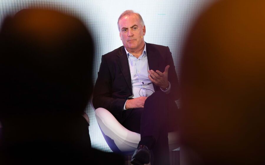 Mark Bourke, CEO do Novo Banco, na conferência 'Banca do Futuro' em novembro de 2024