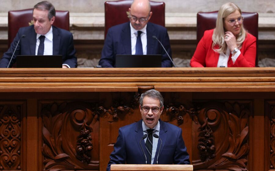 O secretário de Estado Adjunto e do Orçamento, José Maria Brandão de Brito.