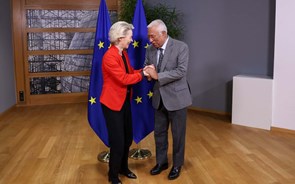 António Costa e von der Leyen encontraram-se para coordenar prioridades da UE