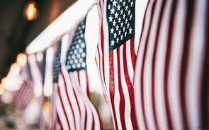 EUA estados unidos bandeira