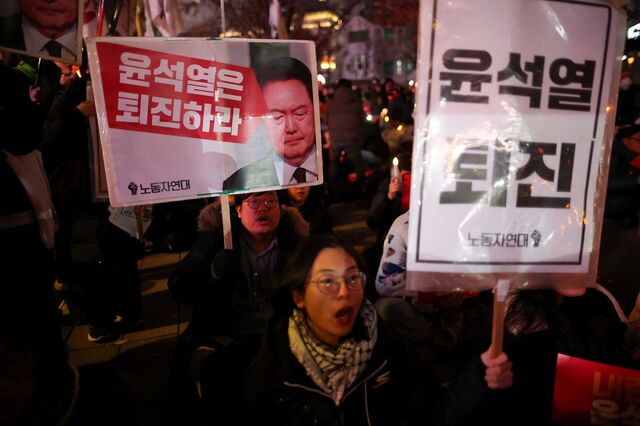 Oposição apresenta moção de destituição do Presidente da Coreia do Sul