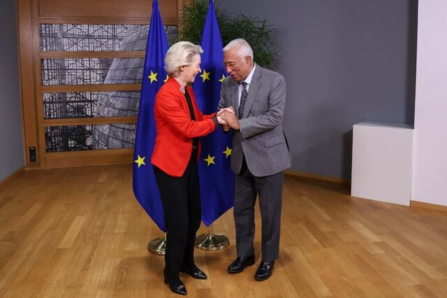 António Costa e von der Leyen encontraram-se para coordenar prioridades da UE
