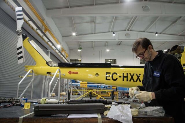 Avincis quer 'helis' de Itália e Suécia a fazer manutenção em Portugal