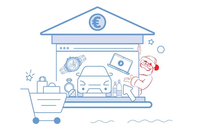 Dos vinhos às Vespas: as montras de Natal dos bancos 