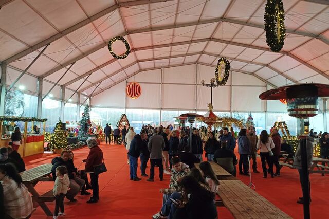 O espírito de Natal apoderou-se de Castanheira de Pera