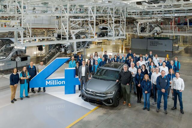 Autoeuropa produz o veículo número 4 milhões