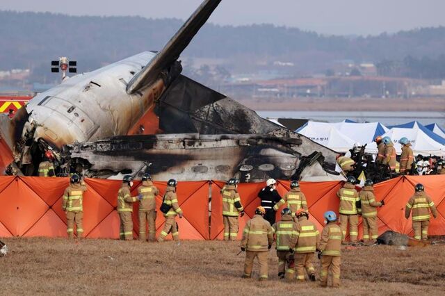 Acidente de avião terá causado 179 mortos na Coreia do Sul