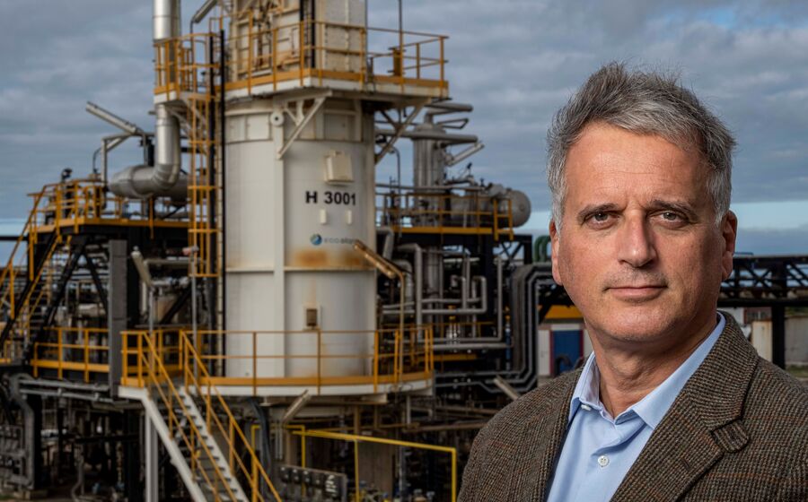 Ecoslops CEO Vincent Favier