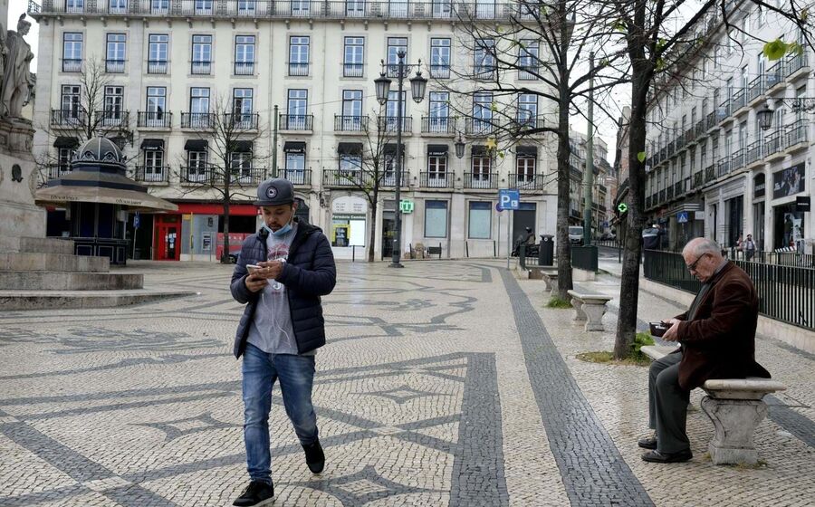 Jovem idoso
