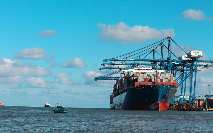 porto maritimo mercadorias exportações importações balança comercio