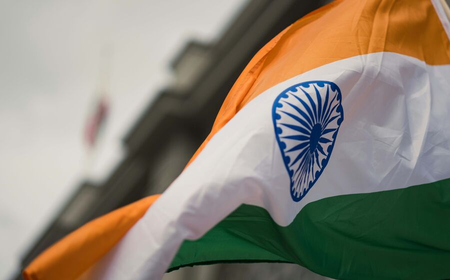 Índia India bandeira