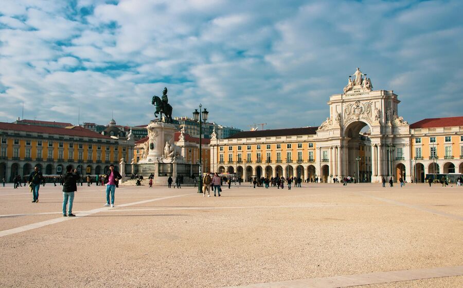 lisboa pessoas rua 