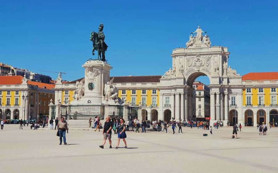 lisboa pessoas rua 