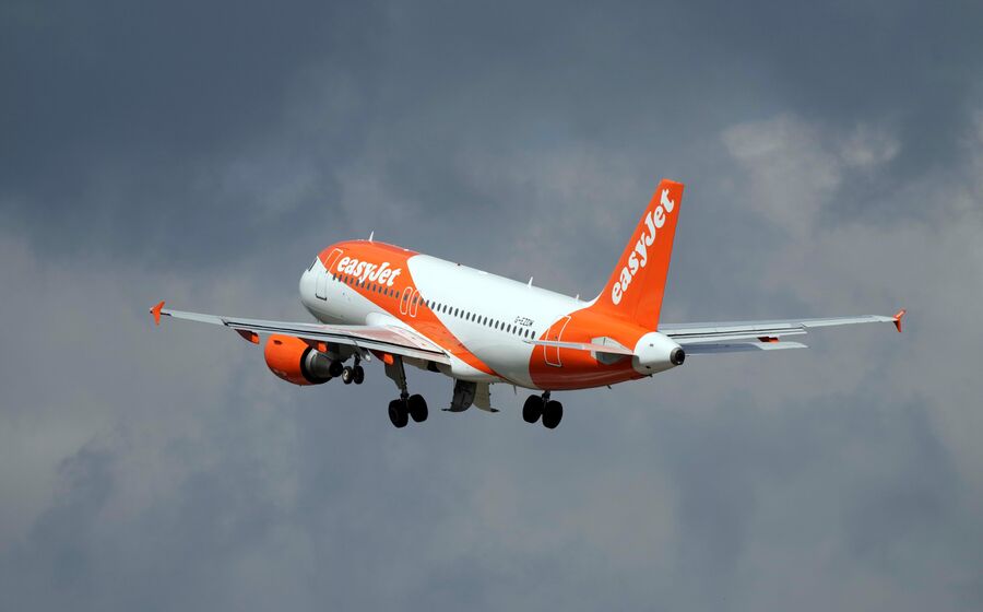 easyjet avião aviões aviação