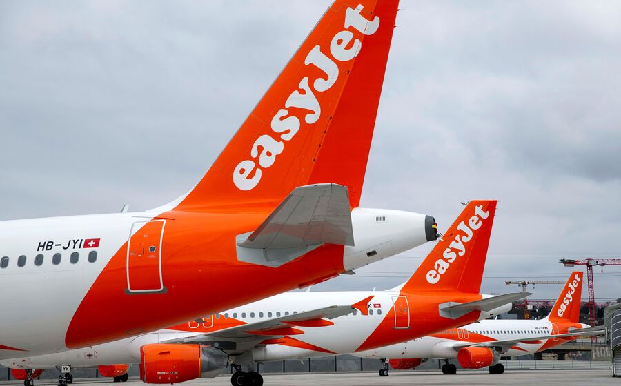 easyjet avião aviões aviação