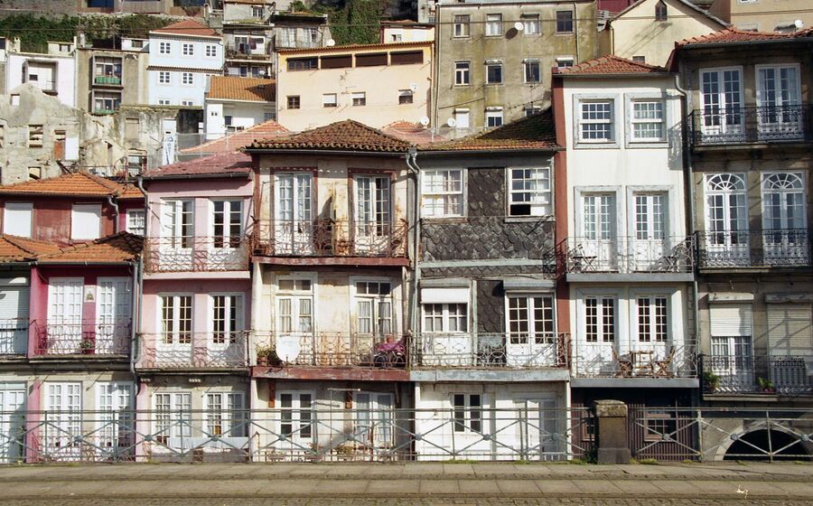 porto cidade ruas casas predios