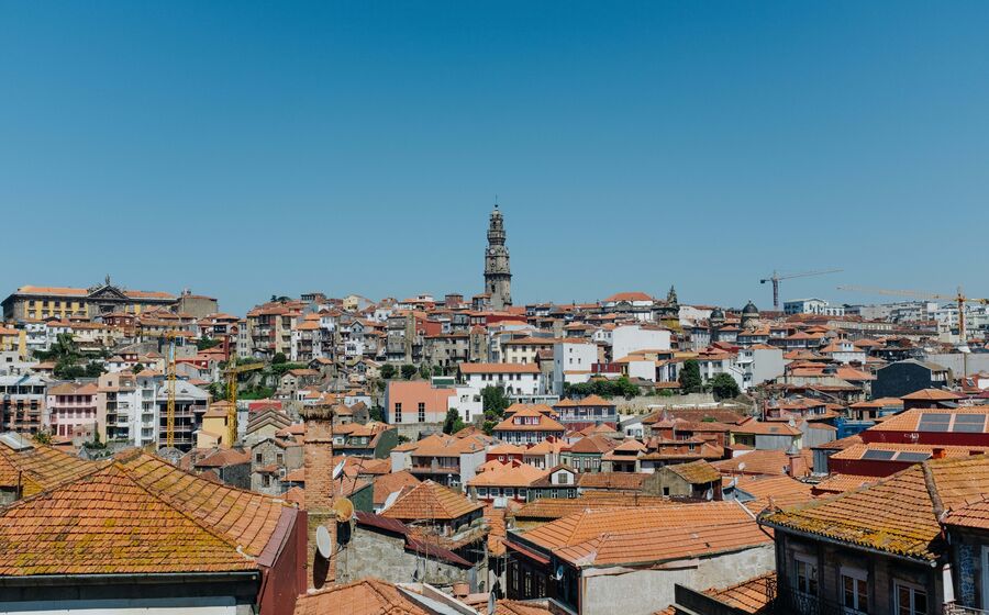 porto cidade ruas casas predios