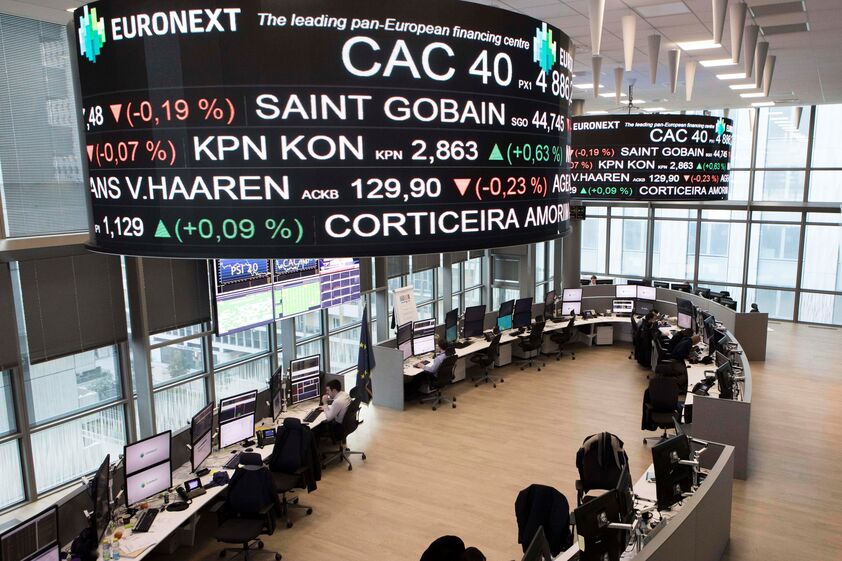 bolsas mercados graficos traders euronext