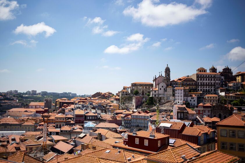 porto cidade ruas casas predios