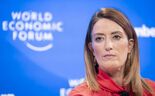Roberta Metsola, Davos