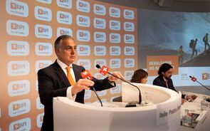 João Pedro Oliveira e Costa, CEO do BPI, em janeiro de 2025 na apresentação de resultados de 2024