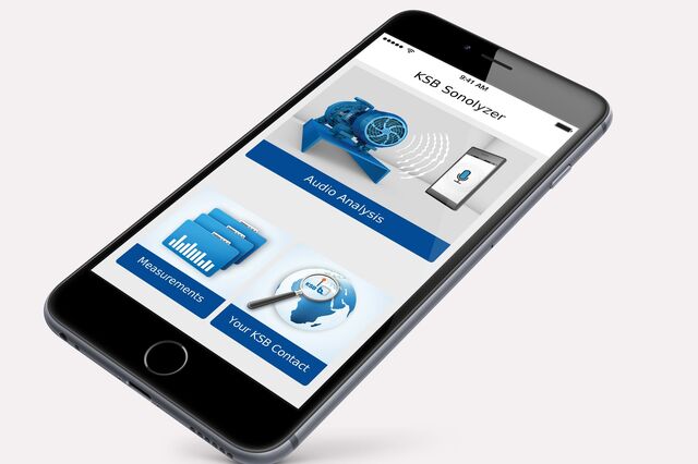 Sonolyzer da KSB – a primeira app que ouve a sua poupança de energia