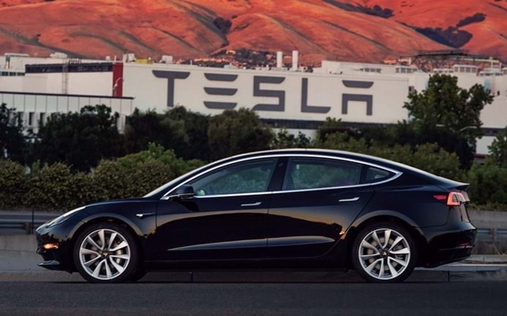 3.º Tesla Model 3