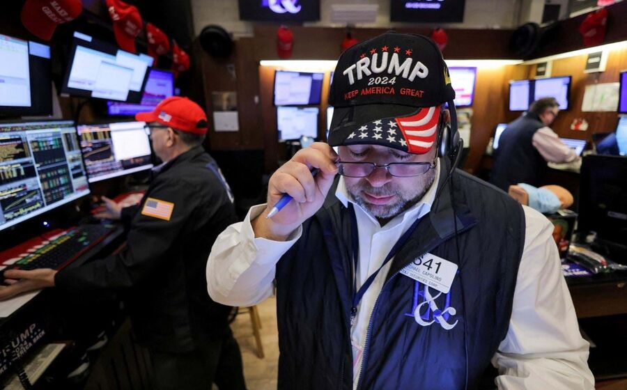 Trump NYSE Wall Street