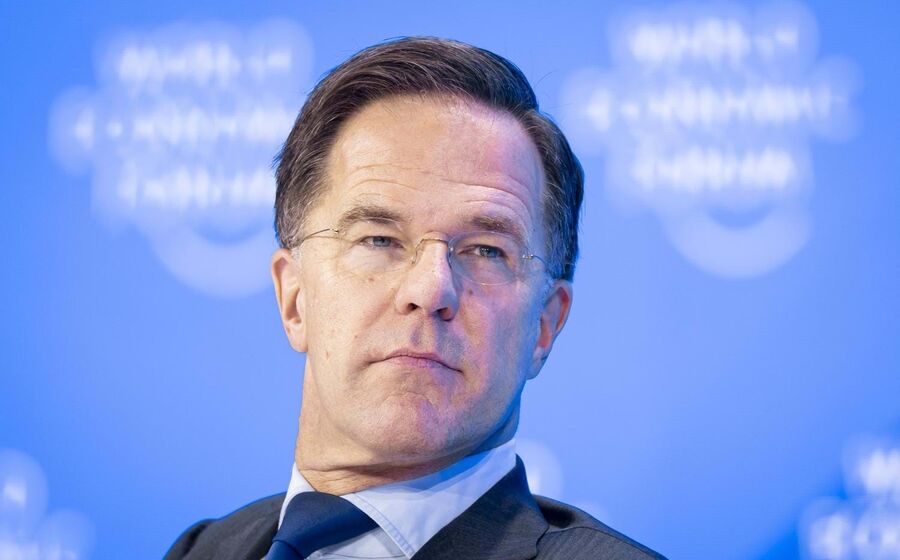 Mark Rutte, Davos