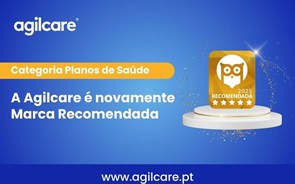 Agilcare distinguida como Marca Recomendada 2025 no setor dos Planos de Saúde