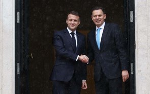 Montenegro com Macron lembra papel da Europa na paz e defesa da democracia